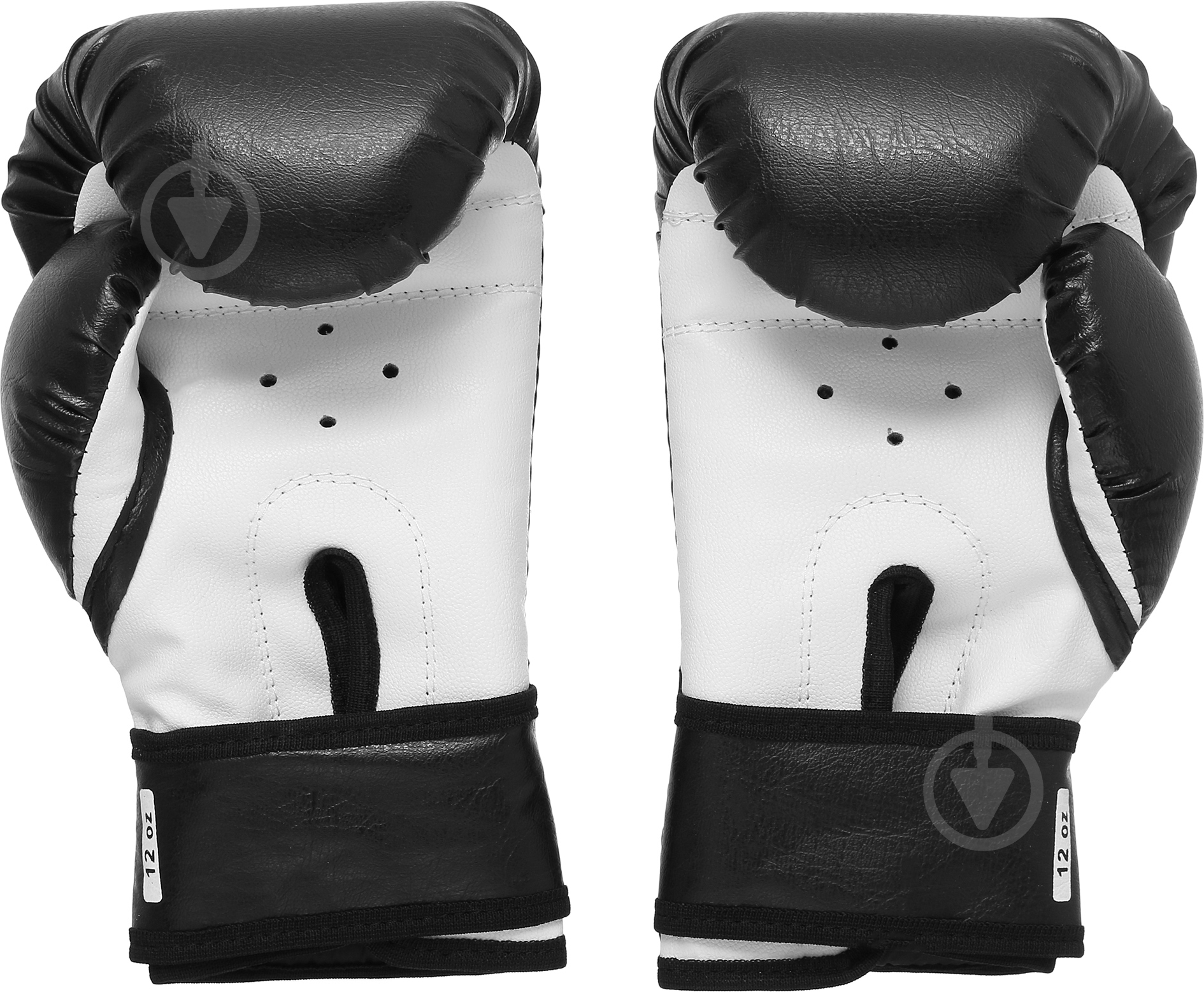 Боксерские перчатки SPORTKO 3012 12oz черный с белым - фото 3 Боксерские перчатки SPORTKO 3012 12oz черный с белым - фото 3