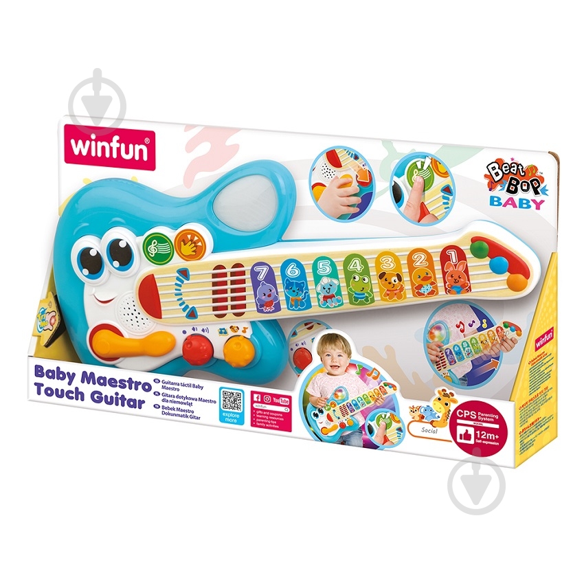 Игрушка музыкальная Winfun Гитара 230802-NL - фото 1