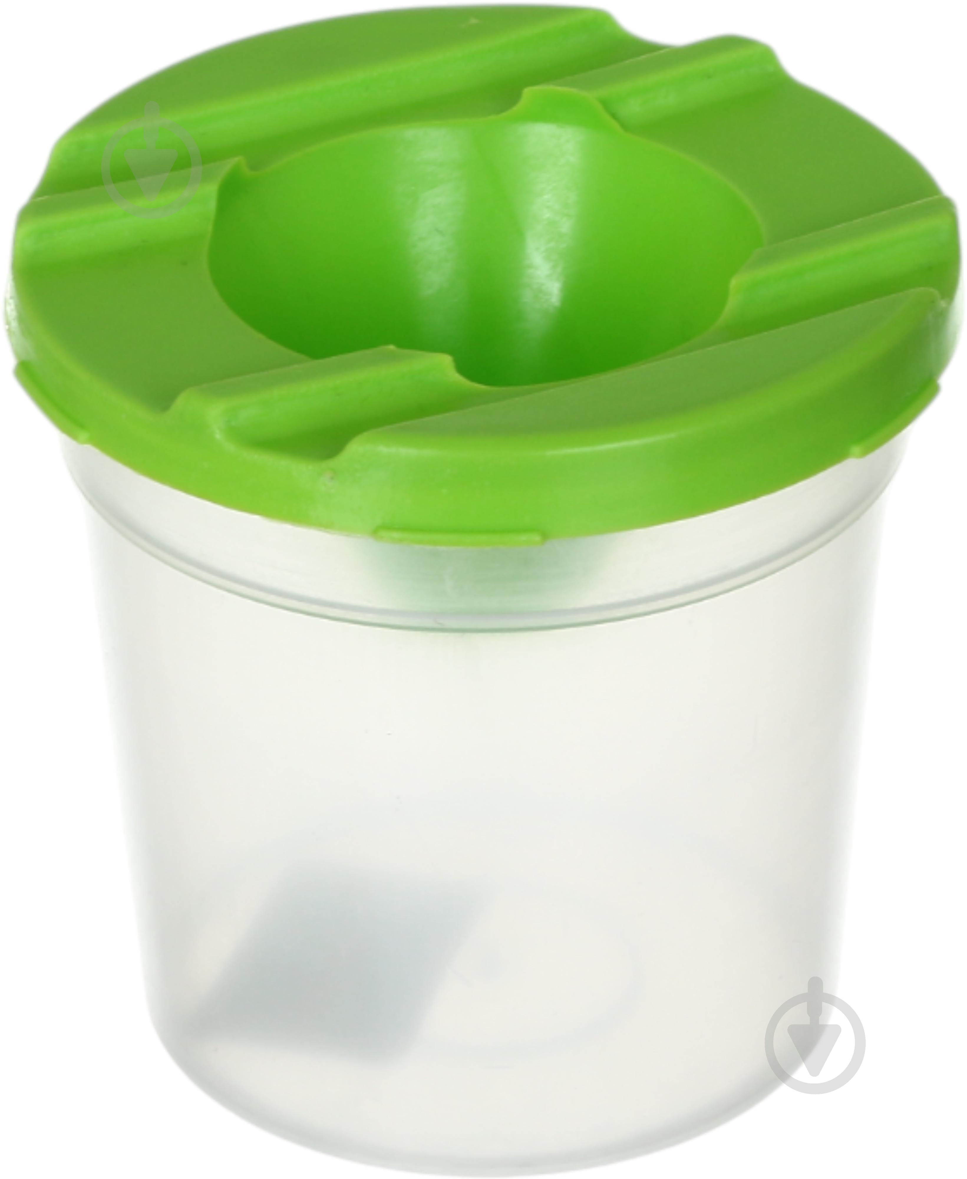 Стакан-непроливайка одинарний зелений Nota Bene - фото 1 Стакан-непроливайка одинарний зелений Nota Bene - фото 1