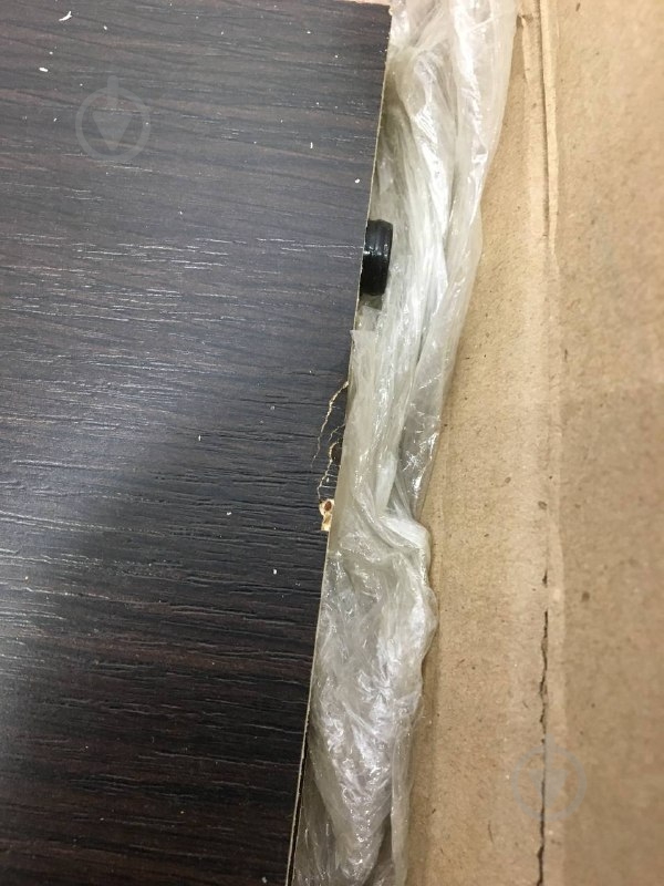 УЦЕНКА! Стол письменный Компанит МО-2 венге (УЦ №86) - фото 7