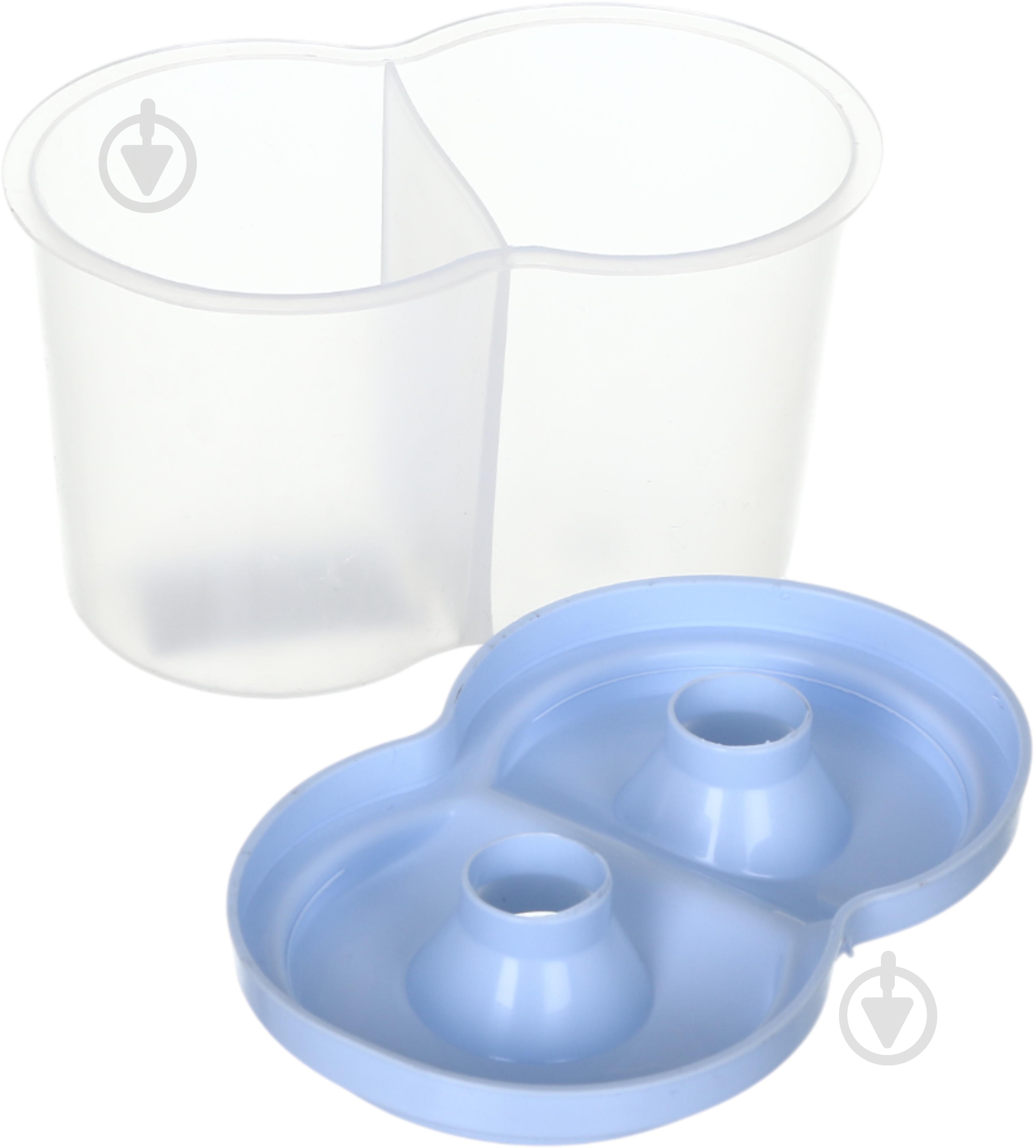 Стакан-непроливайка подвійний блакитний Nota Bene - фото 3 Стакан-непроливайка подвійний блакитний Nota Bene - фото 3