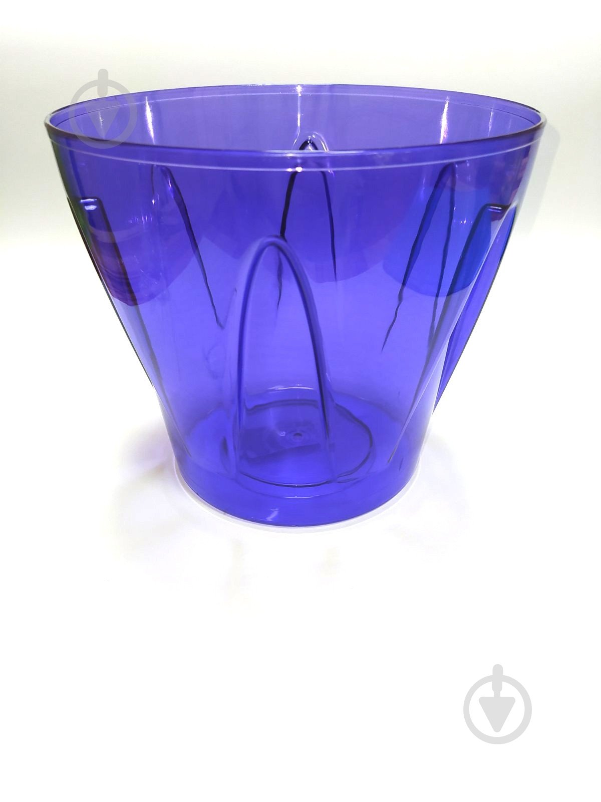 Кашпо для орхидей АРКАДА D184 круглый 2,9 л фиолетовый - фото 1