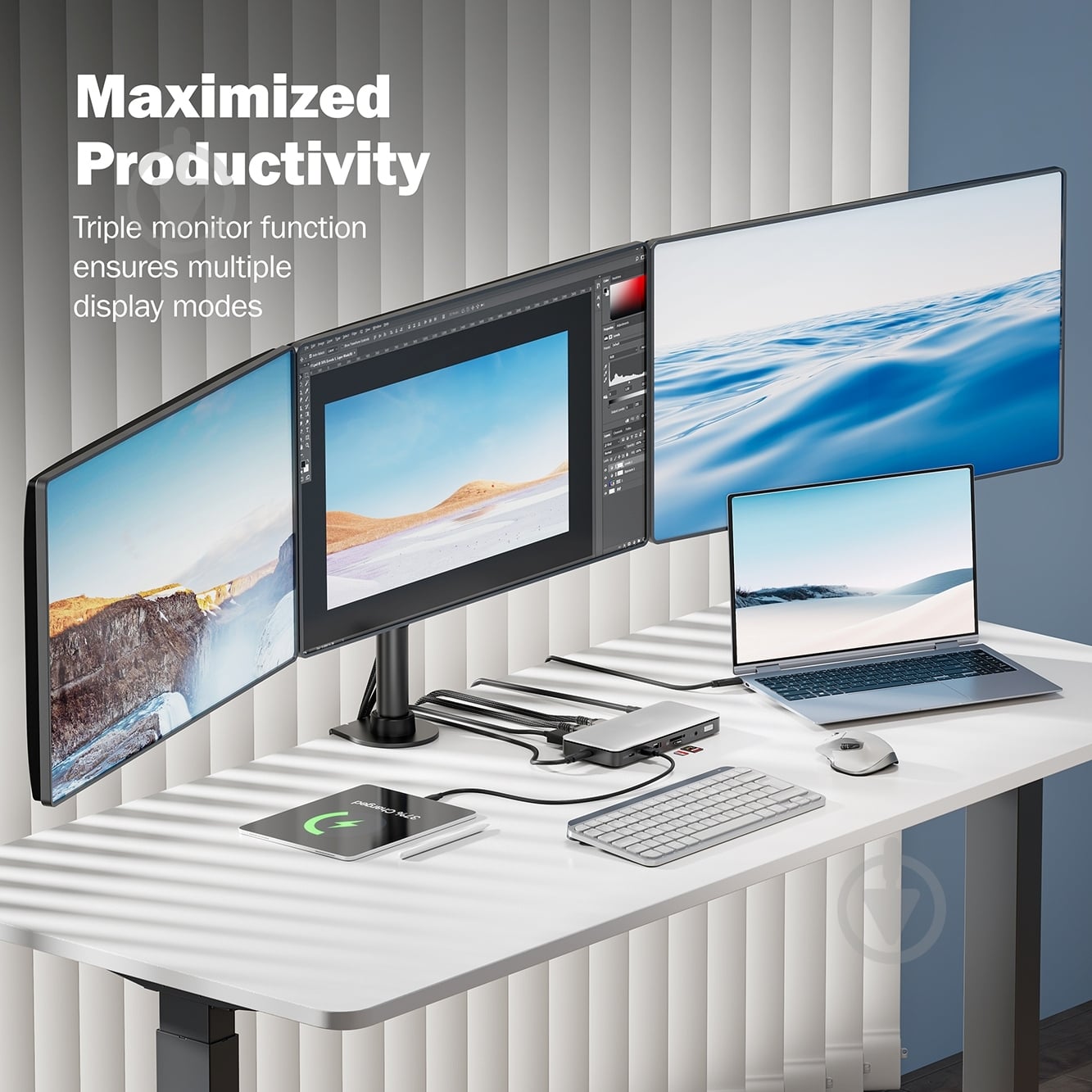 Док-станция Digitus USB-C 11 Port grey (DA-70917) - фото 7