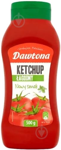 Кетчуп Dawtona нежный 500 г - фото 1 Кетчуп Dawtona нежный 500 г - фото 1