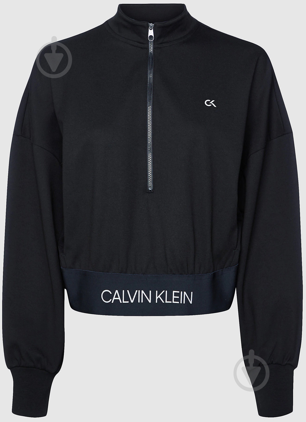 Джемпер Calvin Klein Performance 1/4 ZIP PULLOVER 00GWT0W329-007 р. L черный - фото 5