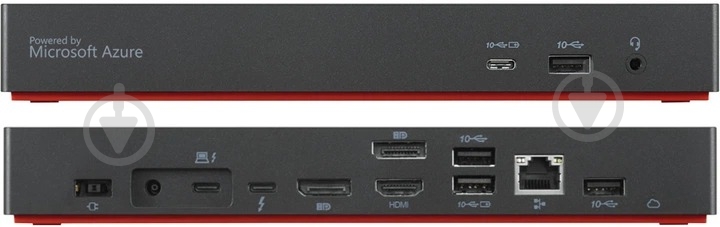 Док-станция Lenovo ThinkPad Universal Thunderbolt 4 Smart Dock black (40B10135EU) - фото 3