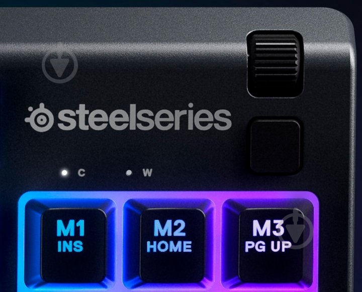 Клавиатура SteelSeries Apex 3 TKL (SS64831) black - фото 11