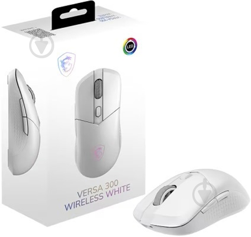 Миша MSI VERSA 300 Wireless white (S12-4301440-CLA) - фото 5