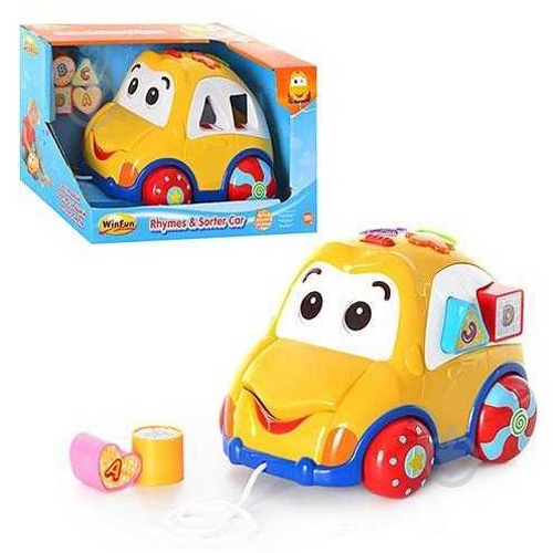 Ігровий набір Winfun Каталка, машинка, сортер 0659-01 - фото 1 Ігровий набір Winfun Каталка, машинка, сортер 0659-01 - фото 1