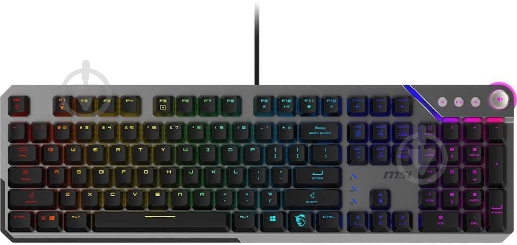 Клавіатура ігрова MSI STRIKE 600 SILENT UA (S11-04UA225-CLA) black - фото 4