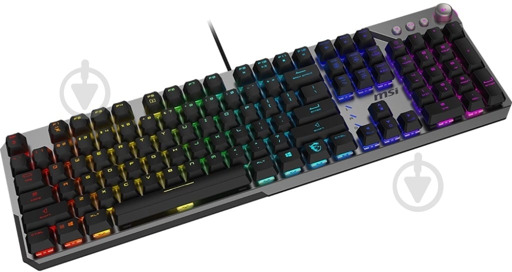 Клавіатура ігрова MSI STRIKE 600 SILENT UA (S11-04UA225-CLA) black - фото 3