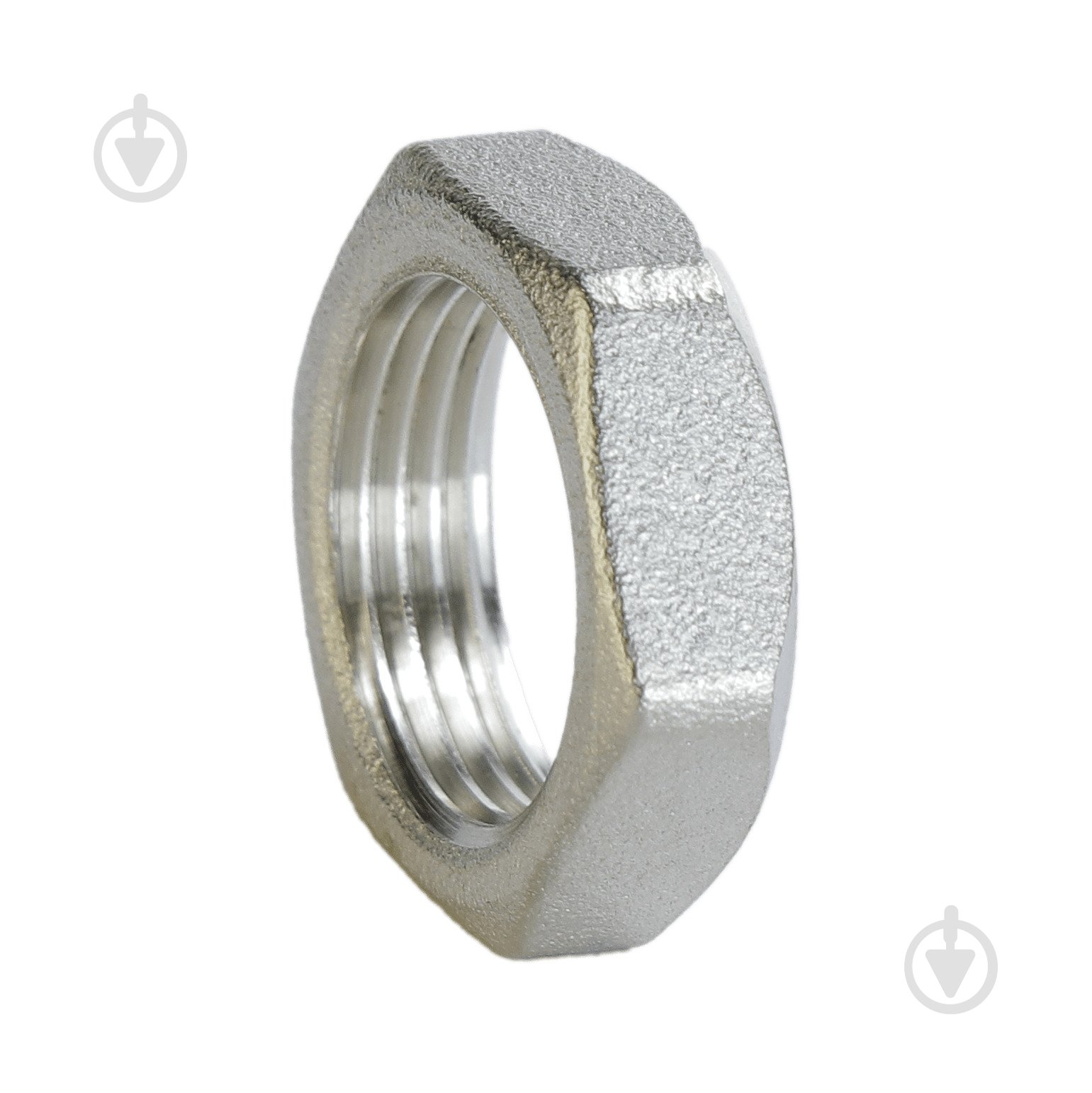 Контргайка ВН VA 1/2 никелированный - фото 1 Контргайка ВН VA 1/2 никелированный - фото 1