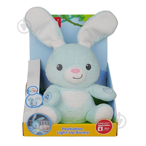 М'яка іграшка Winfun сенсорний зайчик 0195-01 - фото 2