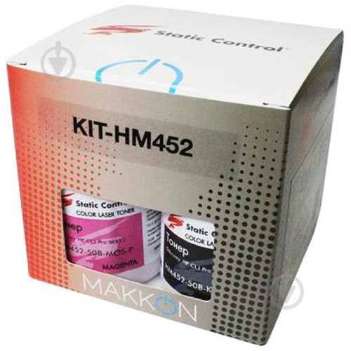 Тонер Static Control Canon 046 CMYK+CH (KIT-HM452) black - фото 2