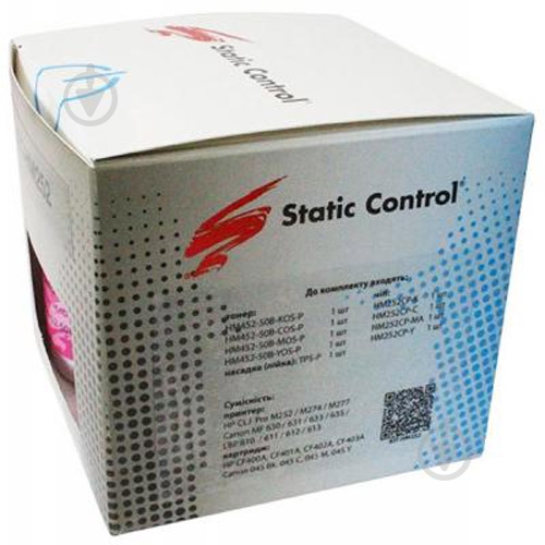Тонер Static Control Canon 046 CMYK+CH (KIT-HM452) black - фото 4