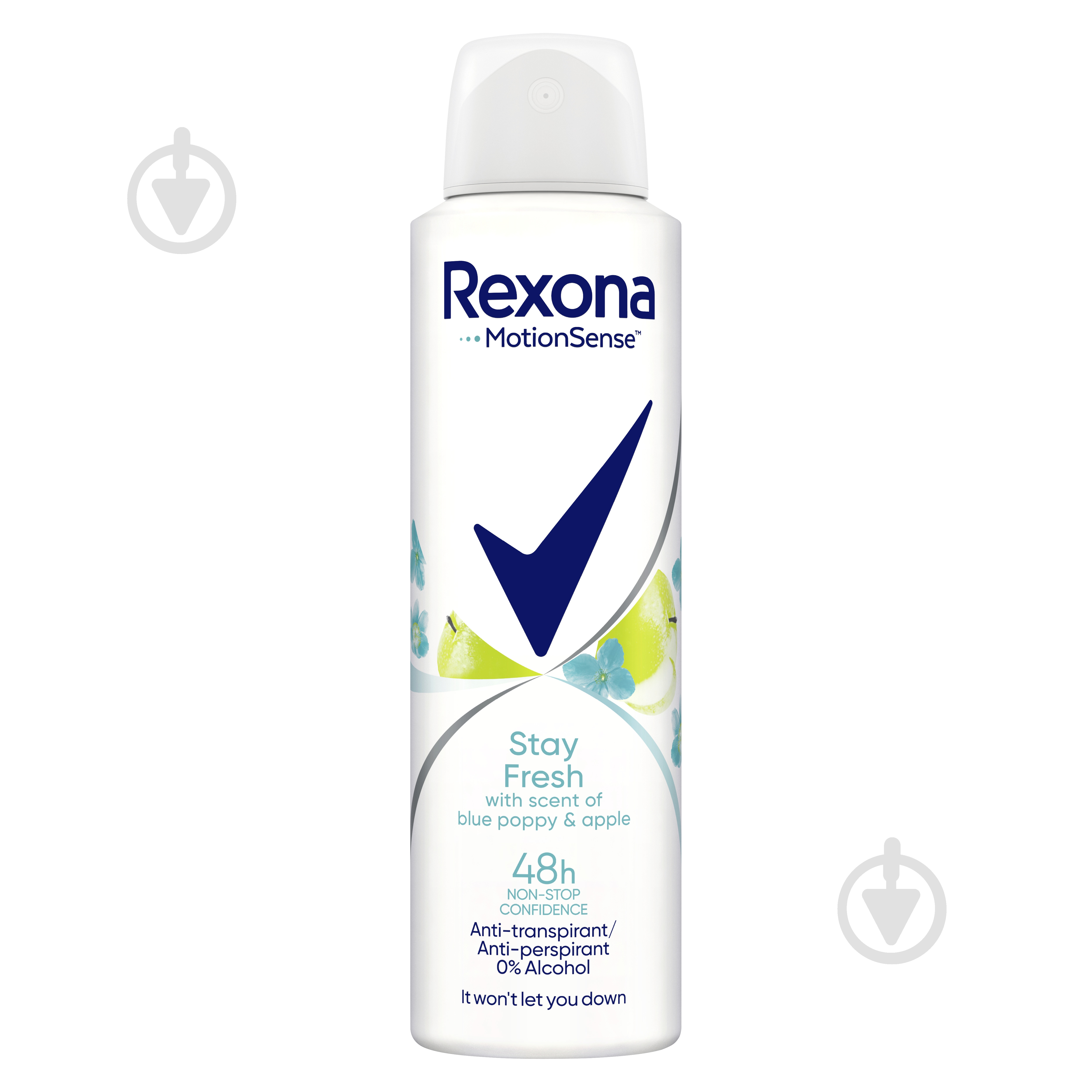 Антиперспирант для женщин Rexona аерозоль Блакитний мак та яблуко 150 мл - фото 2