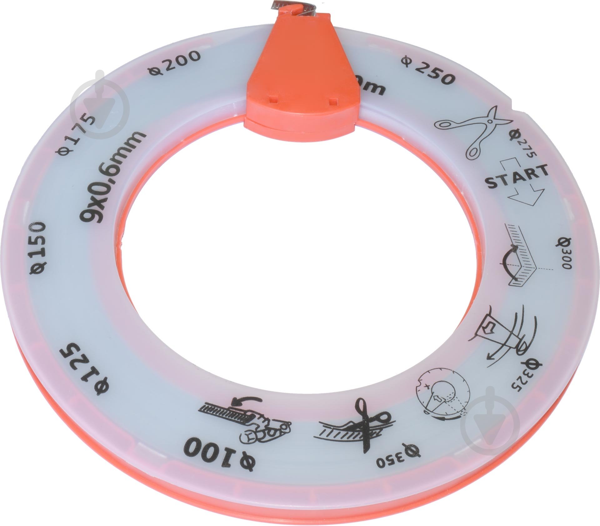 Хомут ленточный 30 м мм " - фото 1