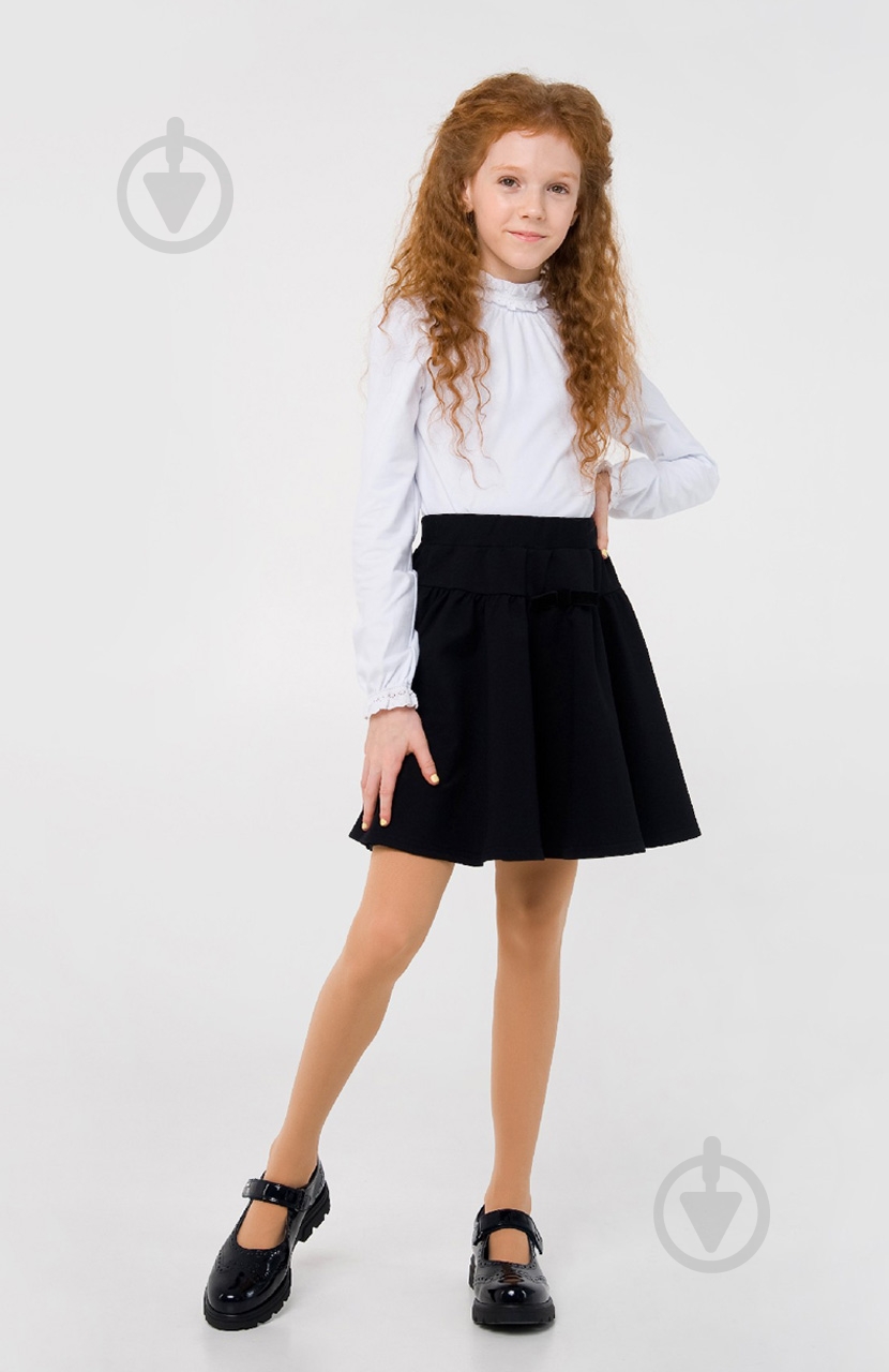 Юбка Smil р.140 черный 120262 - фото 1 Юбка Smil р.140 черный 120262 - фото 1