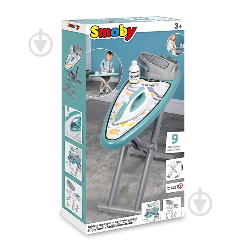 Игровой набор Smoby Паровая гладильная система 330121 - фото 1