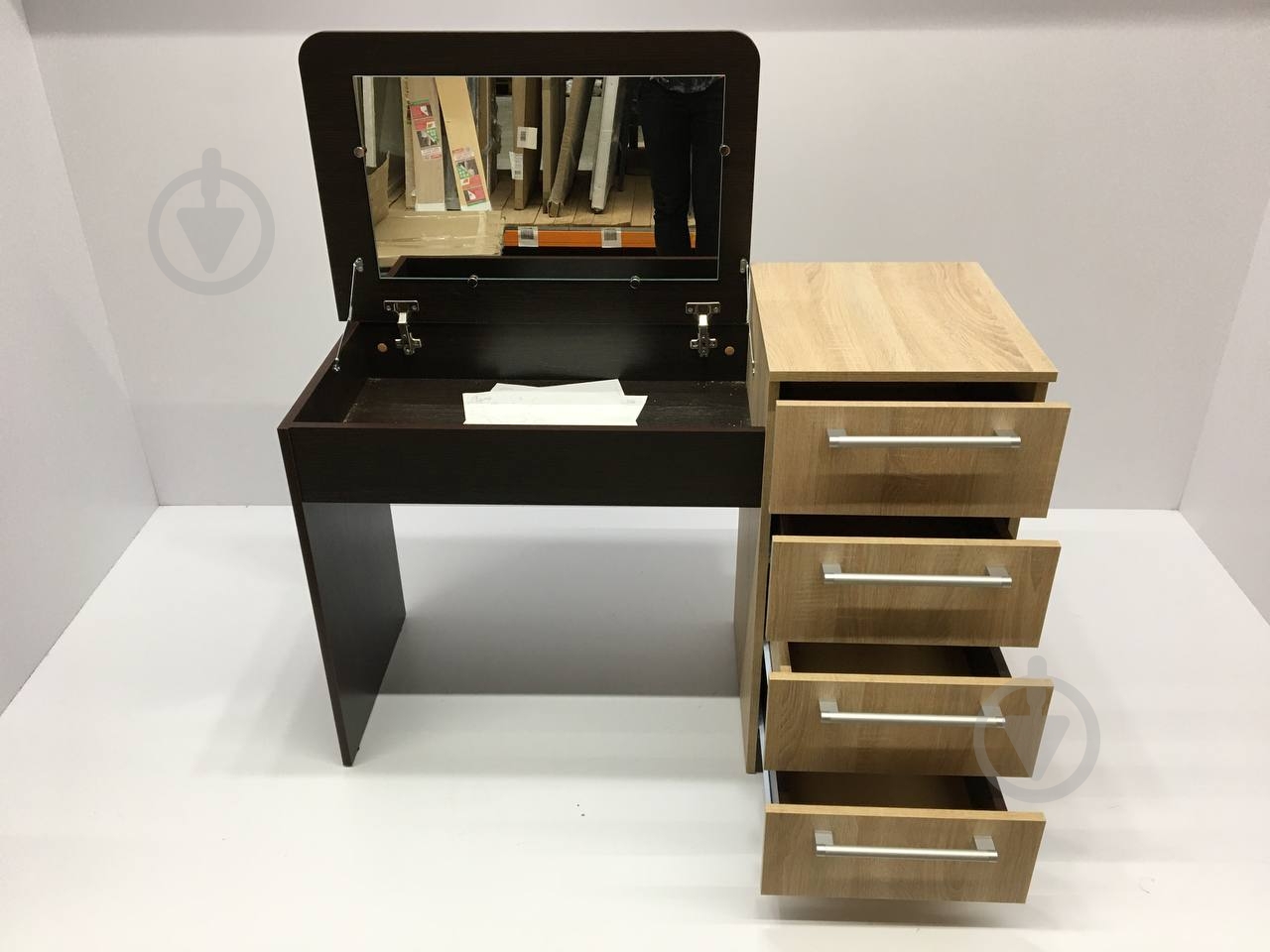 УЦЕНКА! Трюмо Компанит 9 венге (УЦ №86) - фото 2