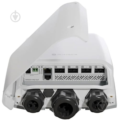Комутатор Mikrotik Cloud Router Switch (CRS504-4XQ-OUT) - фото 2 Комутатор Mikrotik Cloud Router Switch (CRS504-4XQ-OUT) - фото 2