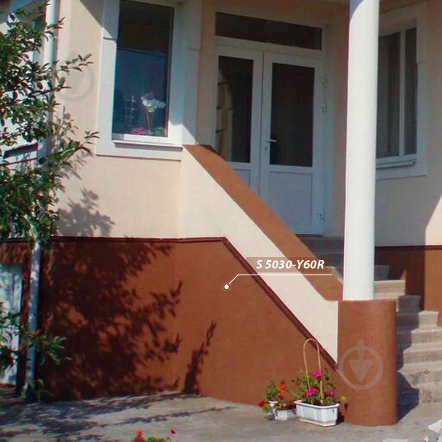 Краска латексная Feidal Schutzfarbe мат база под тонировку 10 л - фото 5