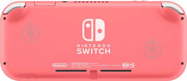 Игровая консоль NINTENDO Switch Lite coral pink - фото 2