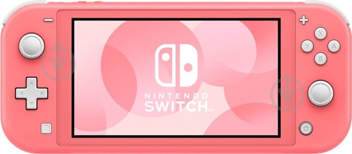 Игровая консоль NINTENDO Switch Lite coral pink - фото 1