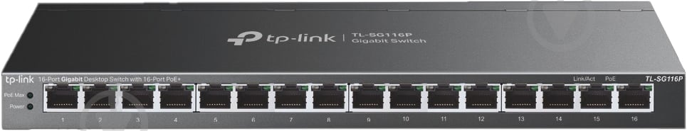 Коммутатор TP-Link TL-SG116P - фото 2