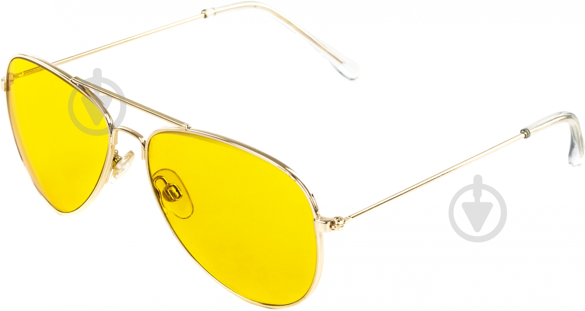 Окуляри для водіїв MIROU жовті напівоправні - фото 1