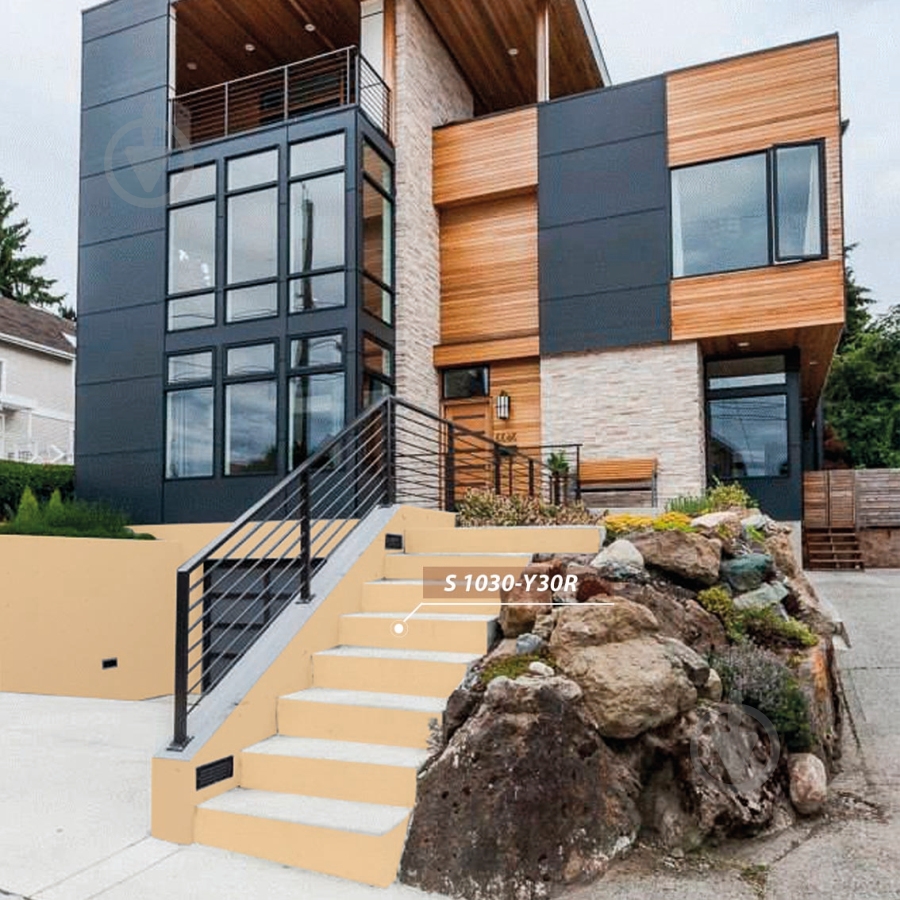 Фарба фасадна латексна Feidal Schutzfarbe мат напівпрозорий білий 5 л - фото 13