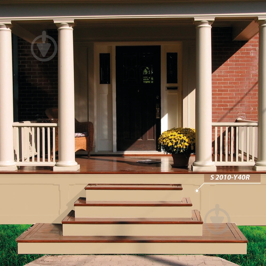 Фарба фасадна латексна Feidal Schutzfarbe мат напівпрозорий білий 5 л - фото 14