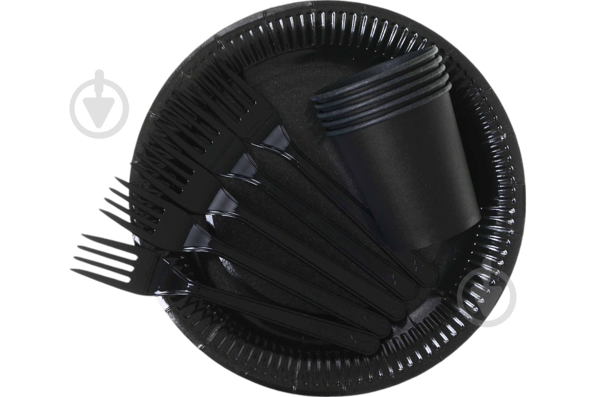 Набор посуды Тотал черный на 5 персон Hozer - фото 5 Набор посуды Тотал черный на 5 персон Hozer - фото 5