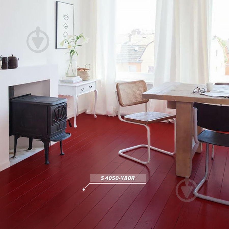 Краска Feidal Acryl-Bodenbeschichtung бесцветная шелковистый мат 2,3 л - фото 6