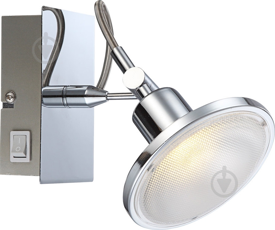 Спот Globo AARON 1x5 Вт хром 56953-1 - фото 1 Спот Globo AARON 1x5 Вт хром 56953-1 - фото 1