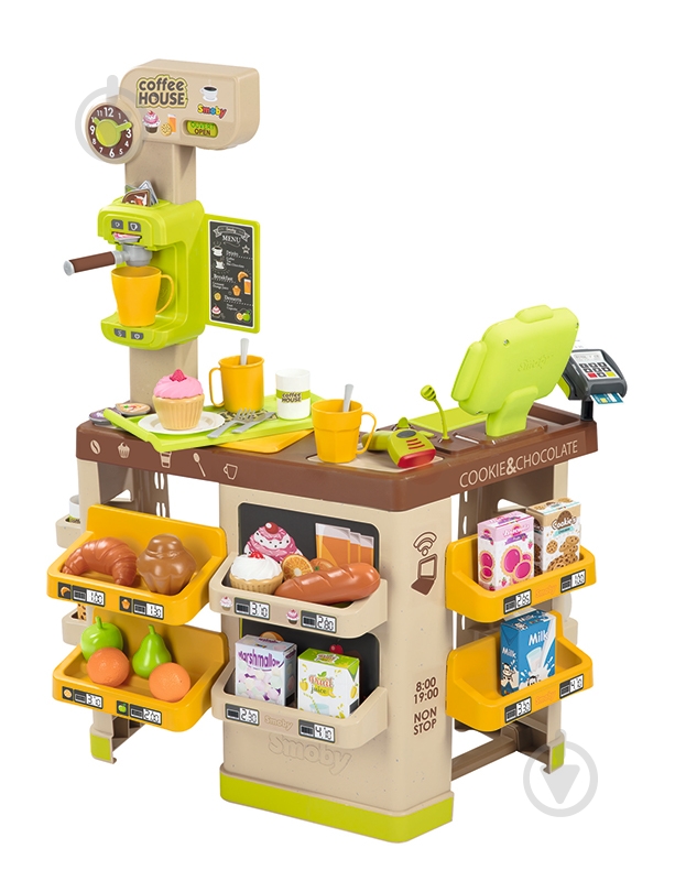 Игровой набор Smoby Интерактивная кофейня 350232 - фото 1
