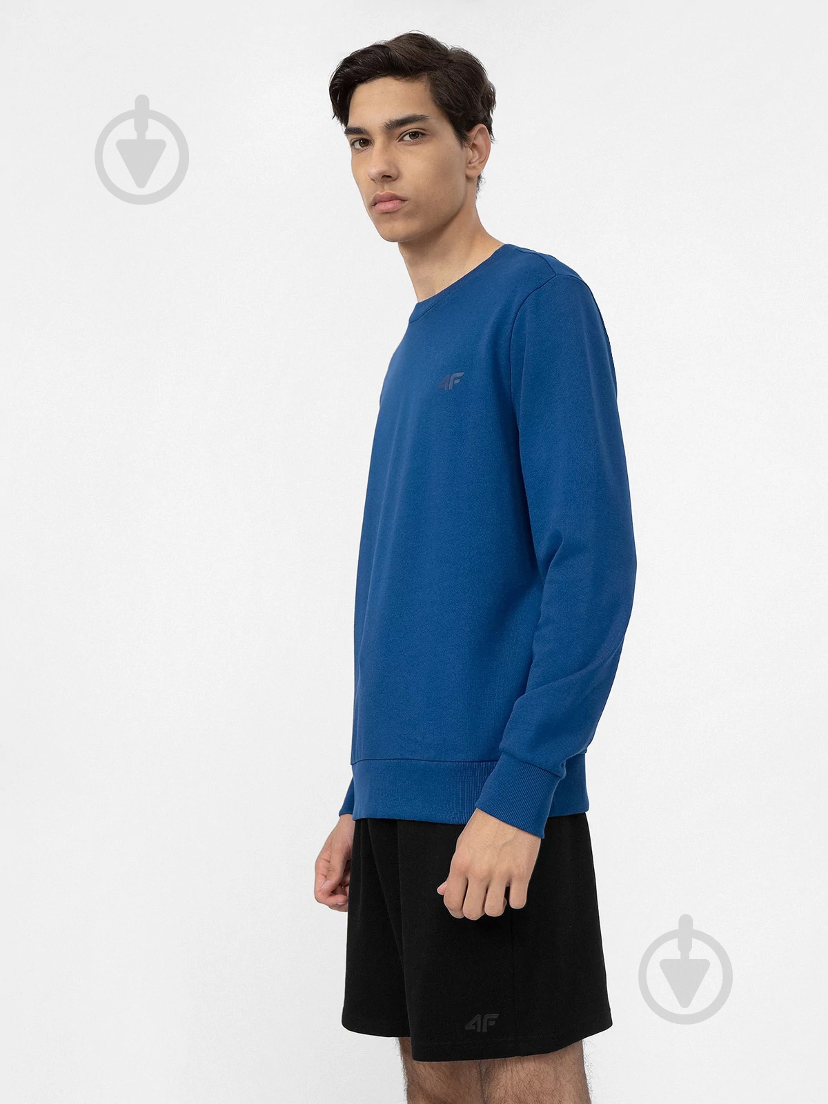 Свитшот 4F SWEATSHIRT 4FAW22TSWSM470-36S р. M синий - фото 2 Свитшот 4F SWEATSHIRT 4FAW22TSWSM470-36S р. M синий - фото 2