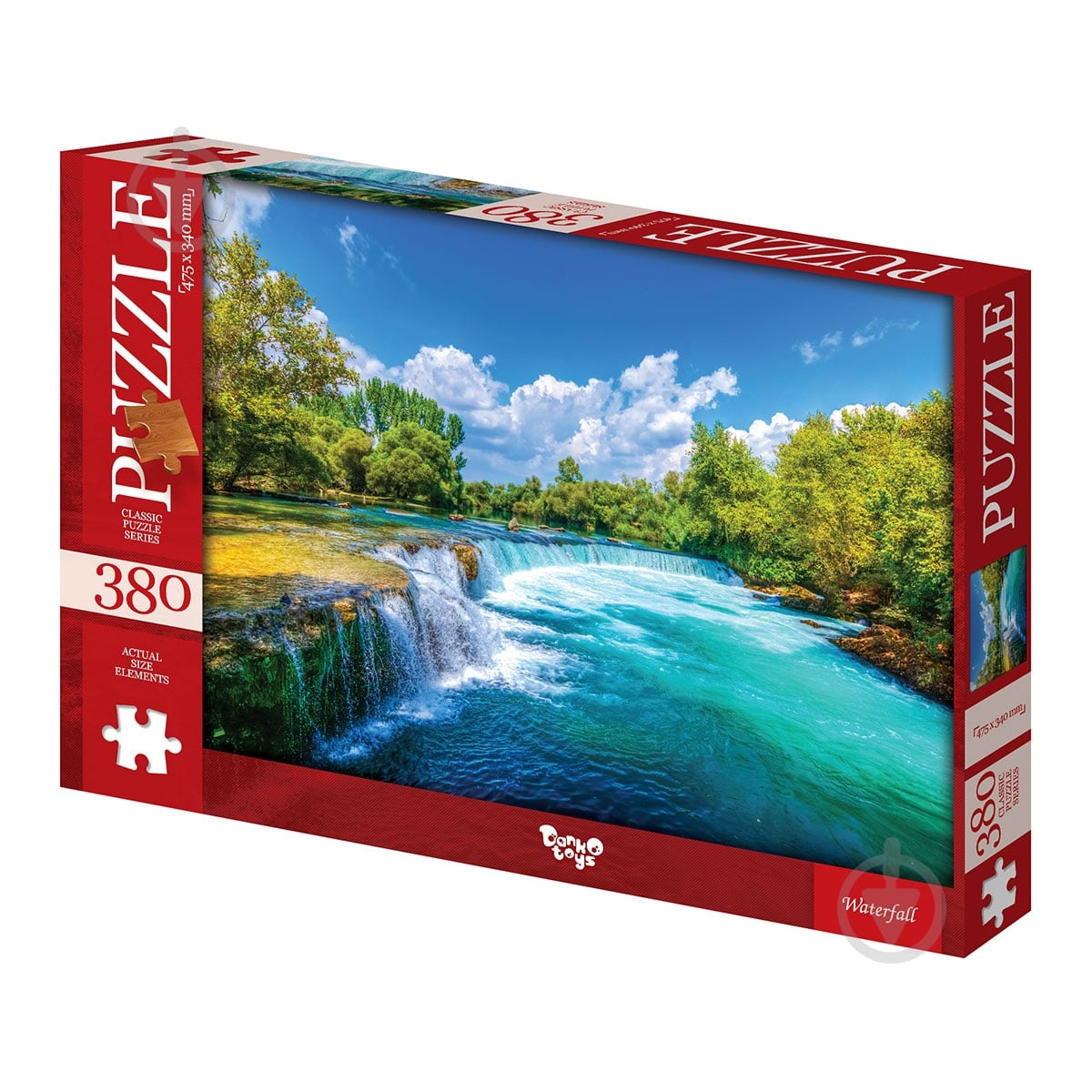 Пазли Danko Toys 380 елементів №4 Waterfall C380-06-04 - фото 1 Пазли Danko Toys 380 елементів №4 Waterfall C380-06-04 - фото 1