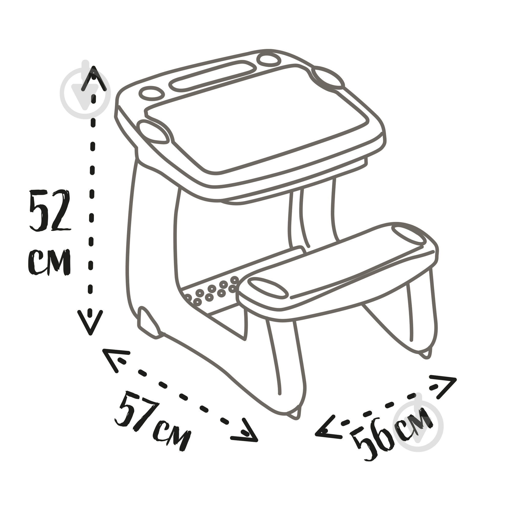 Доска-столик Smoby Магическая 420224 - фото 3 Доска-столик Smoby Магическая 420224 - фото 3