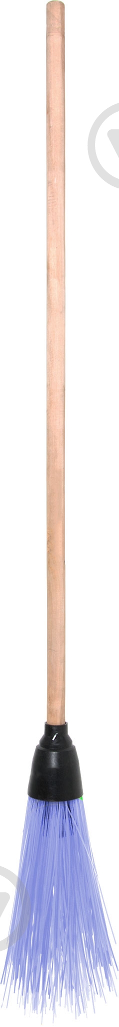 Метла Леміра с деревянным черенком цвет в ассортименте - фото 3