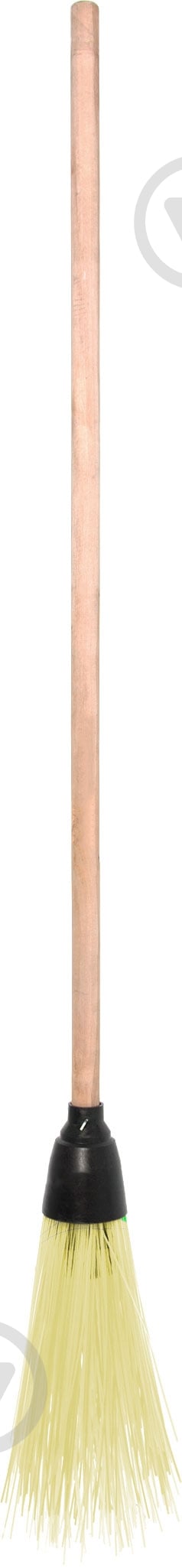 Метла Леміра с деревянным черенком цвет в ассортименте - фото 4