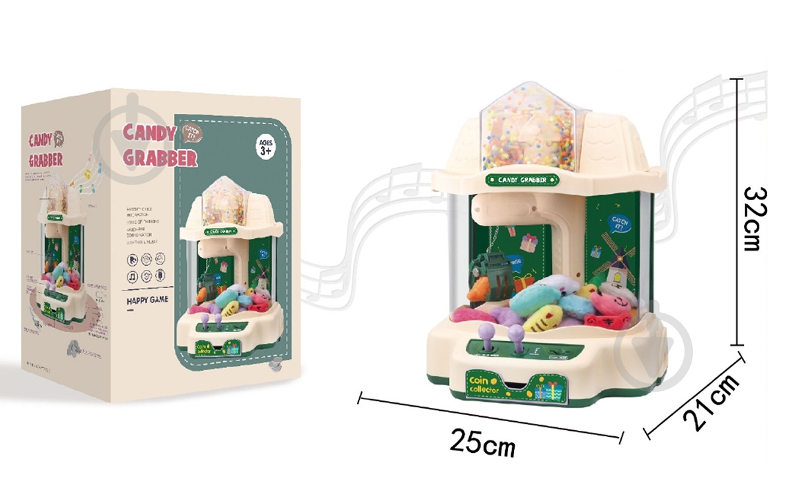 Іграшка Candy Grabber автомат OTE0650164 - фото 1 Іграшка Candy Grabber автомат OTE0650164 - фото 1