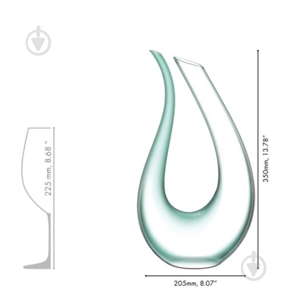 Декантер Riedel Amadeo Menta 1,5 л 5900277 - фото 2