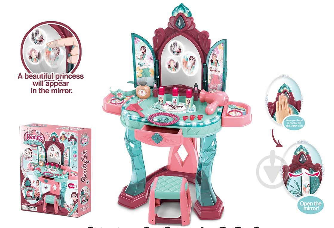 Ігровий набір Xiong Cheng Трюмо OTE0651639 - фото 1 Ігровий набір Xiong Cheng Трюмо OTE0651639 - фото 1