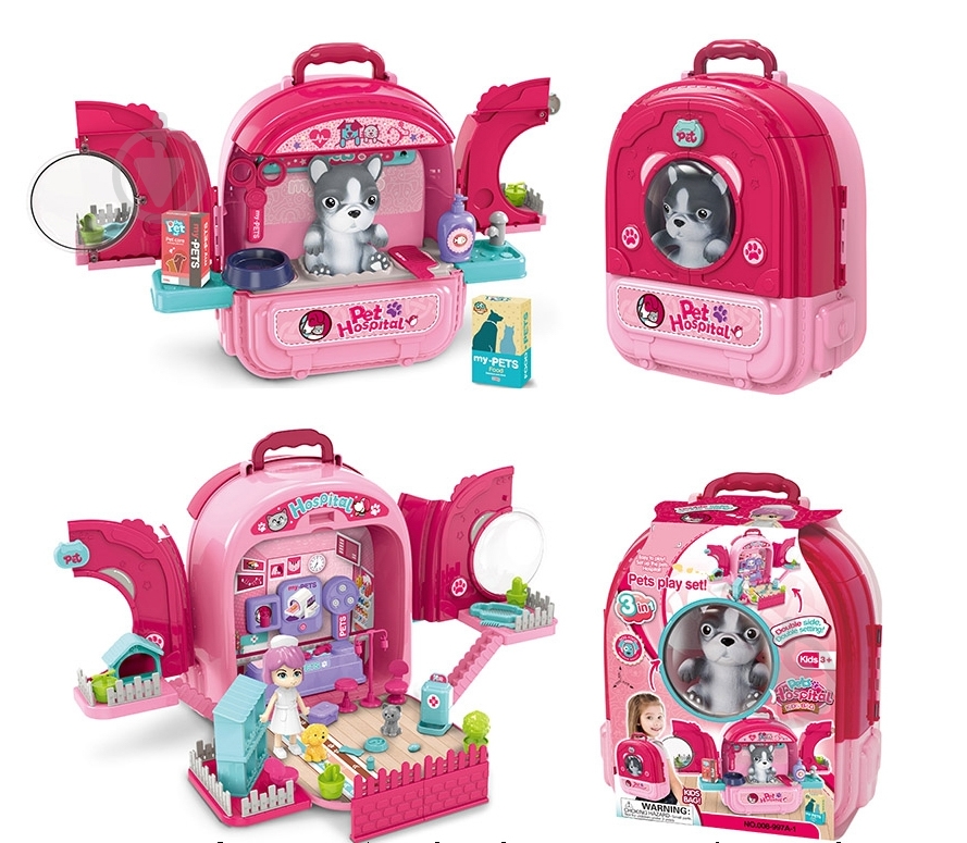 Ігровий набір Xiong Cheng рюкзак 3в1 OTG0955679 - фото 1 Ігровий набір Xiong Cheng рюкзак 3в1 OTG0955679 - фото 1