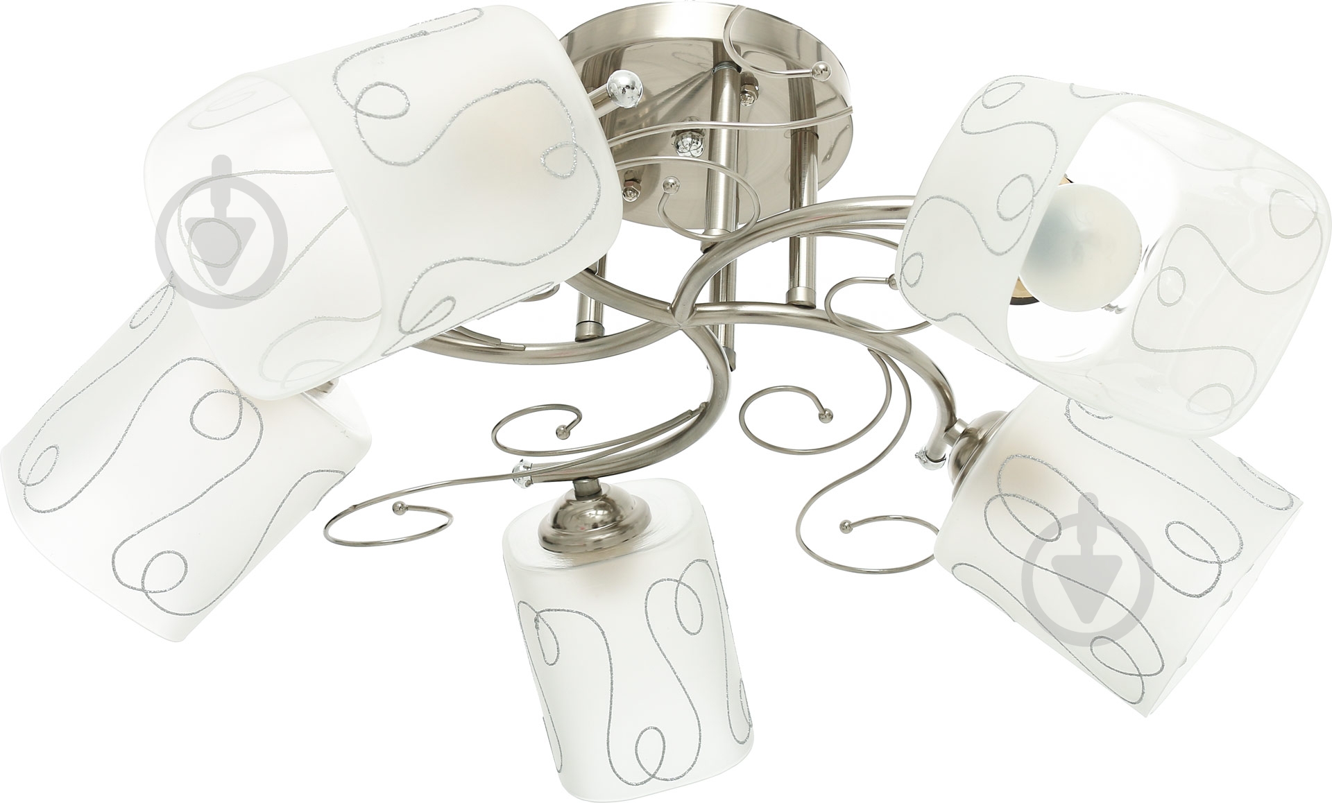 Люстра потолочная Accento lighting Galaxy 5xE27 сатиновый никель ALG-73029/5 - фото 1 Люстра потолочная Accento lighting Galaxy 5xE27 сатиновый никель ALG-73029/5 - фото 1