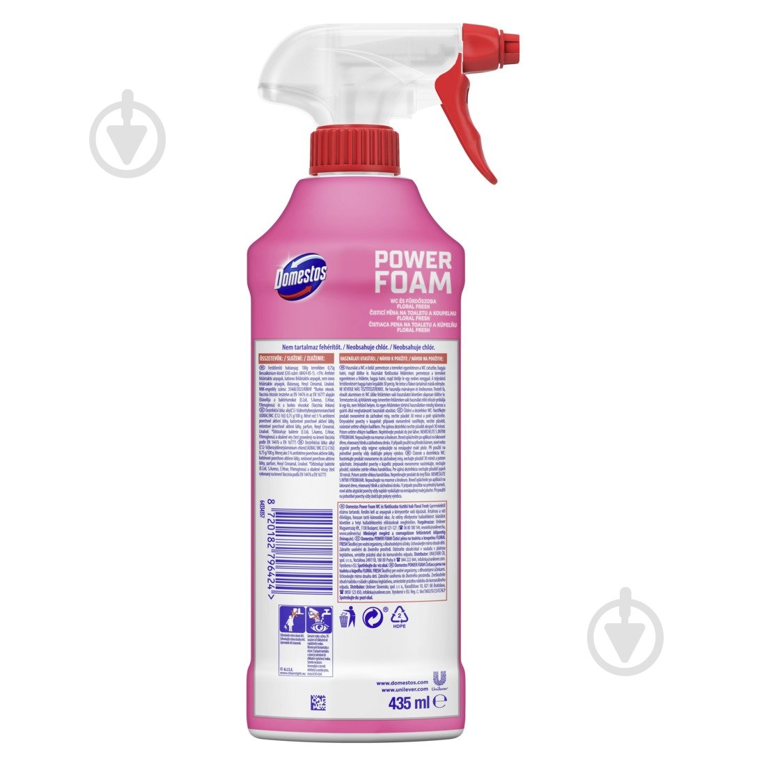 Пена Domestos цветочная свежесть 435 л - фото 2