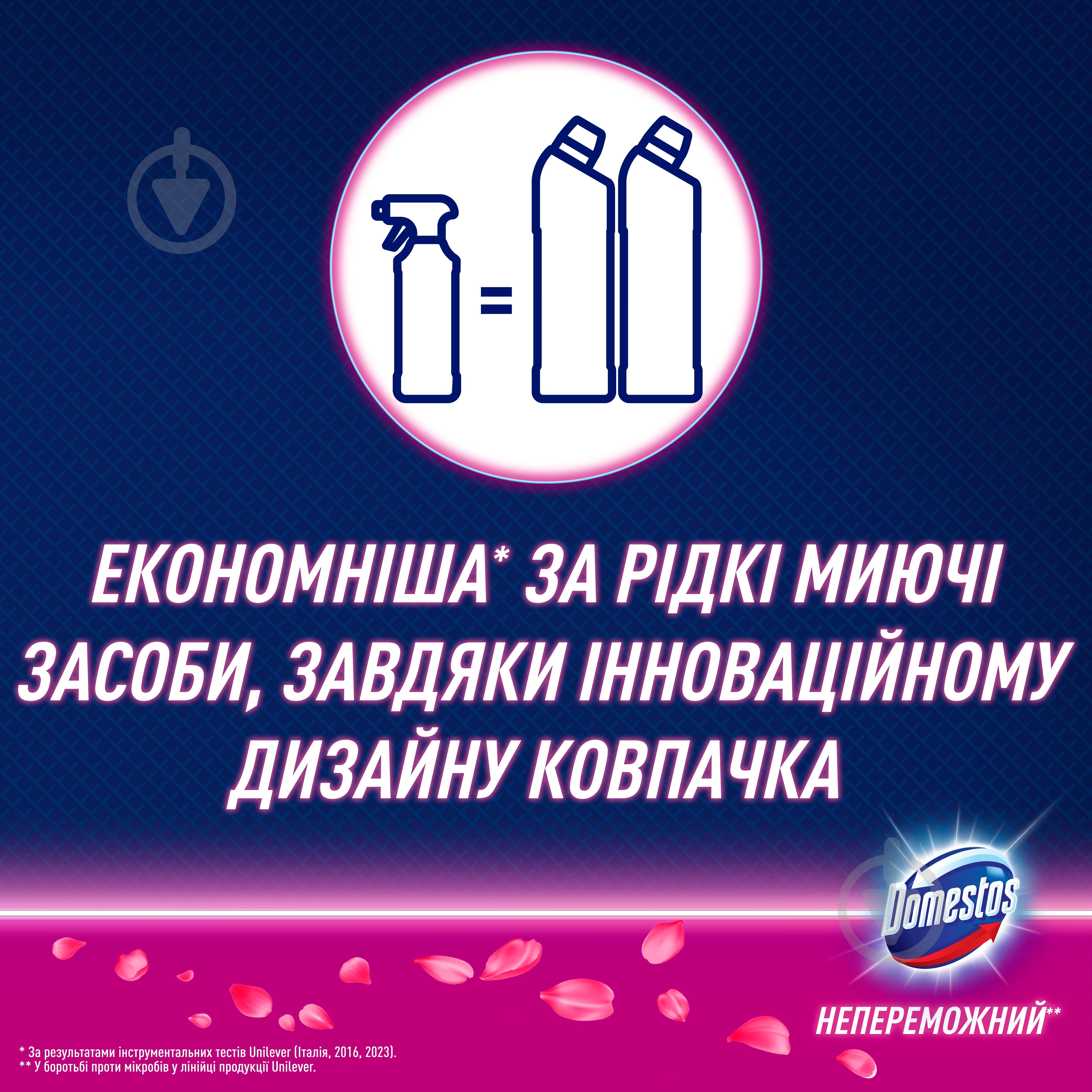 Пена Domestos цветочная свежесть 0,435 л - фото 6