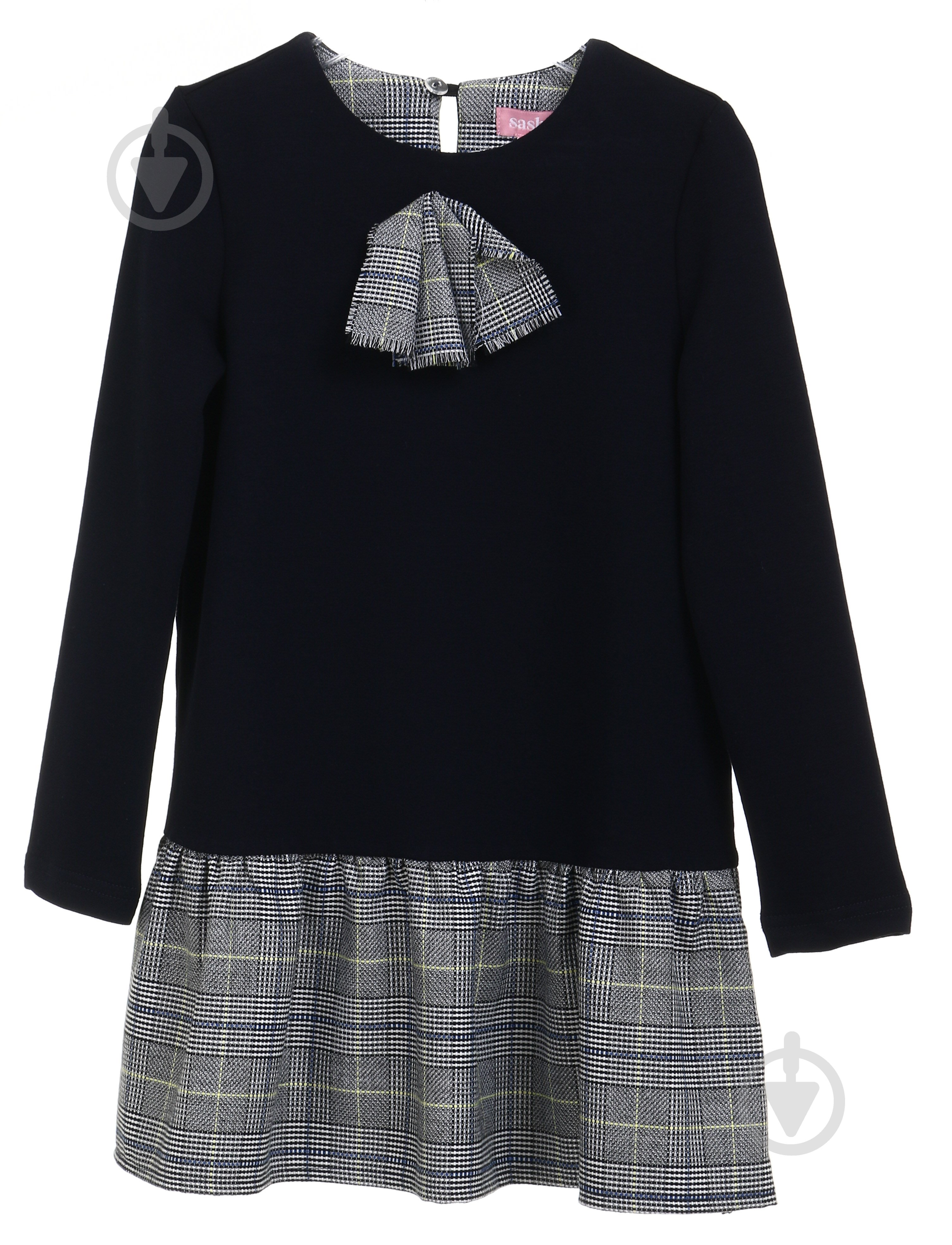 Платье Sasha р.140 синий 4785/24 - фото 1