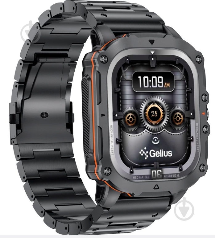 Смарт-годинник Gelius Pro GP-SW016 (Tactical Heavy) Хром (00000101909) — фото 8
